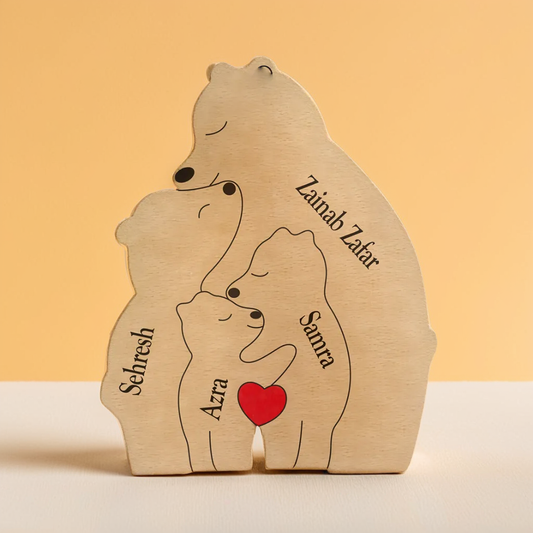 Wood Family Clan- For Single Parent and 3 Kid