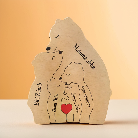 Wood Family Clan- For Single Parent and 4 Kid