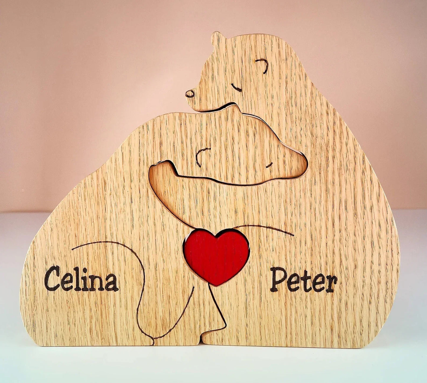 Wood Family Clan- Customize Wooden Puzzle